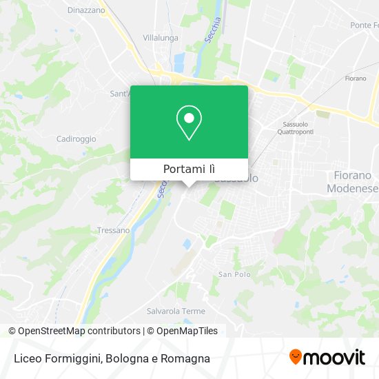 Mappa Liceo Formiggini