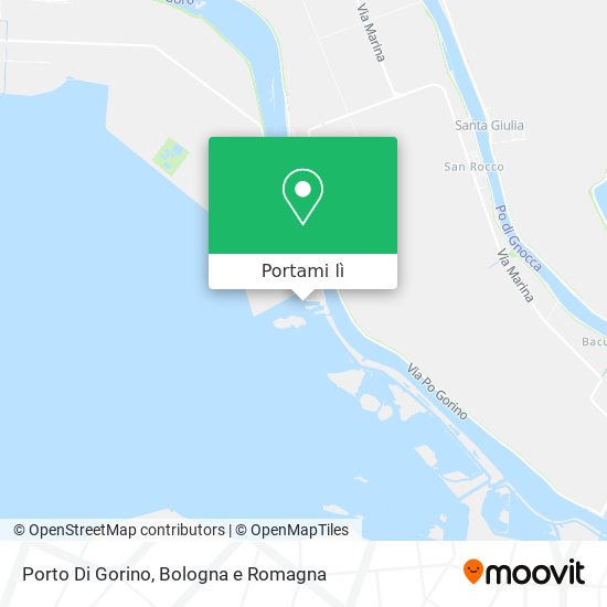 Mappa Porto Di Gorino