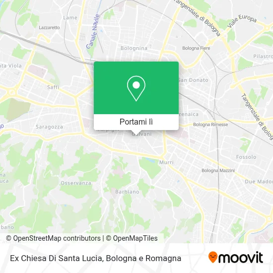 Mappa Ex Chiesa Di Santa Lucia