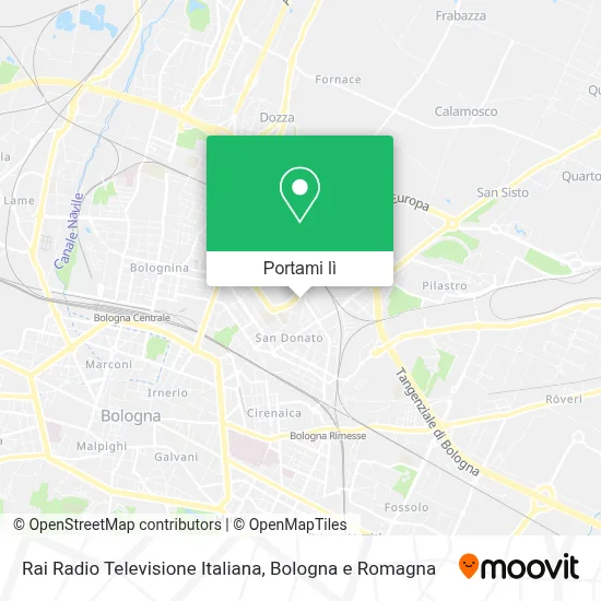 Mappa Rai Radio Televisione Italiana