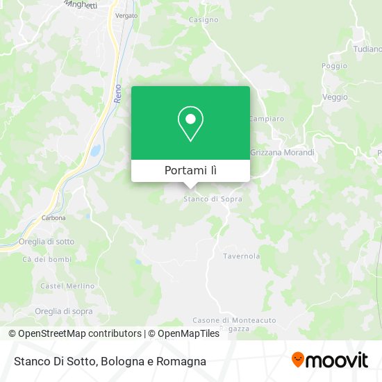 Mappa Stanco Di Sotto