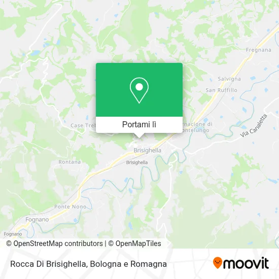 Mappa Rocca Di Brisighella