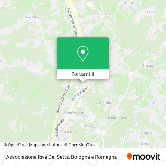 Mappa Associazione Riva Del Setta
