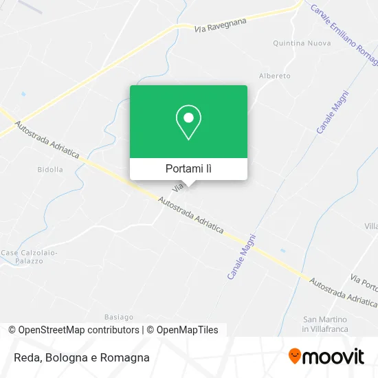 Mappa Reda
