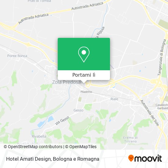 Mappa Hotel Amatì Design