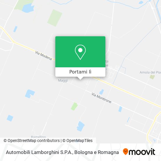 Mappa Automobili Lamborghini S.P.A.