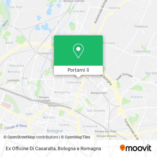 Mappa Ex Officine Di Casaralta