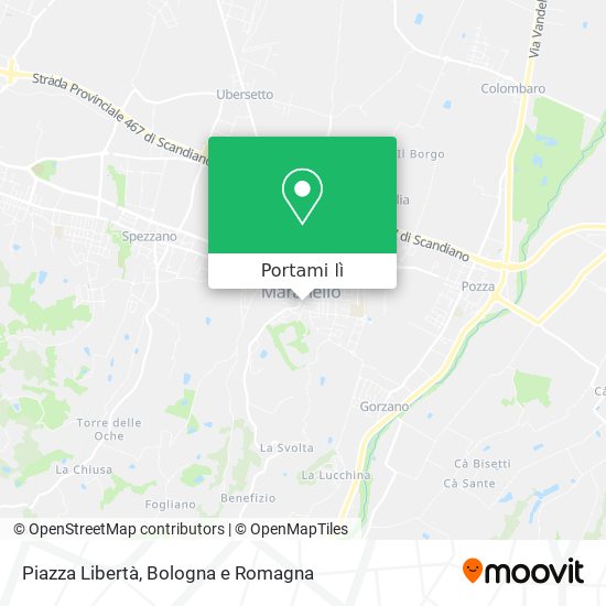 Mappa Piazza Libertà