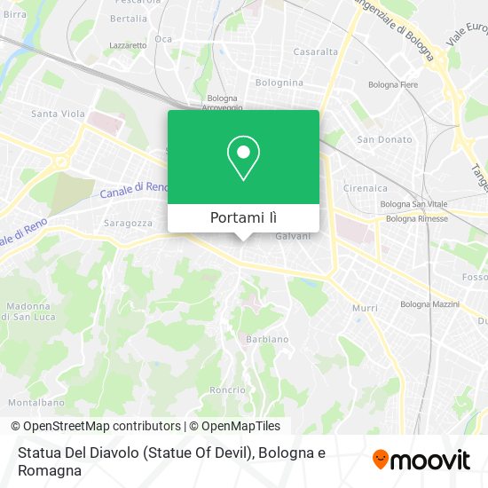 Mappa Statua Del Diavolo (Statue Of Devil)
