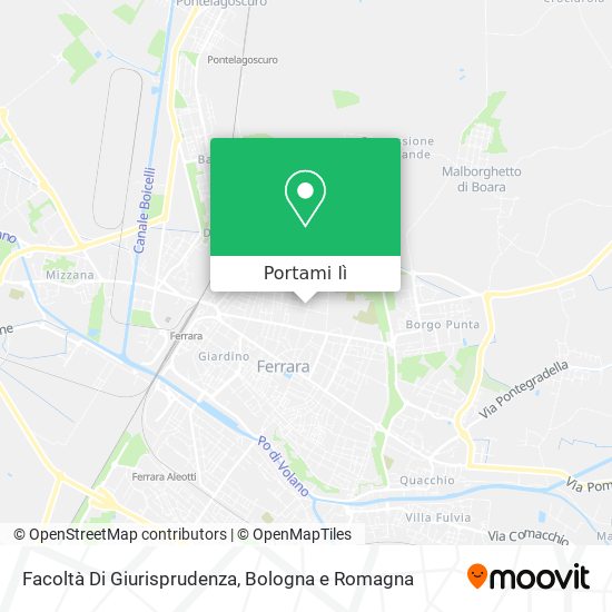 Mappa Facoltà Di Giurisprudenza