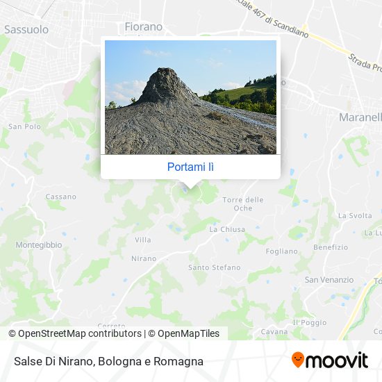 Mappa Salse Di Nirano