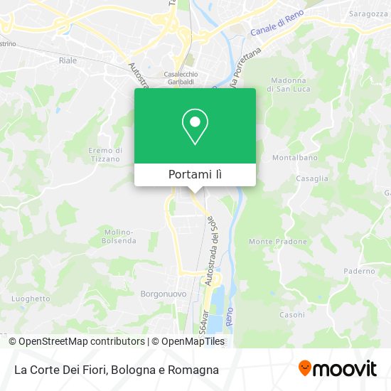 Mappa La Corte Dei Fiori
