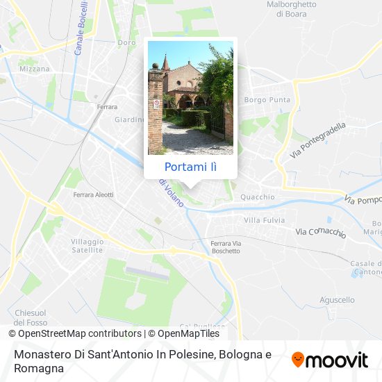 Mappa Monastero Di Sant'Antonio In Polesine