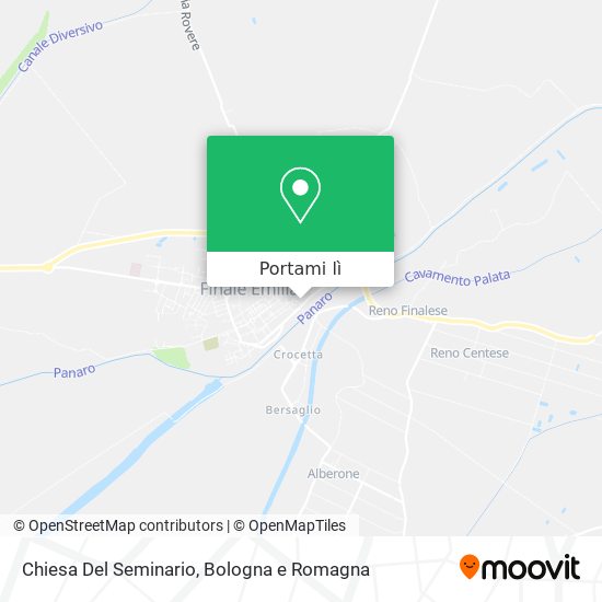 Mappa Chiesa Del Seminario