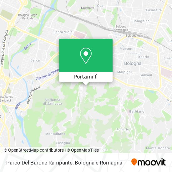 Mappa Parco Del Barone Rampante