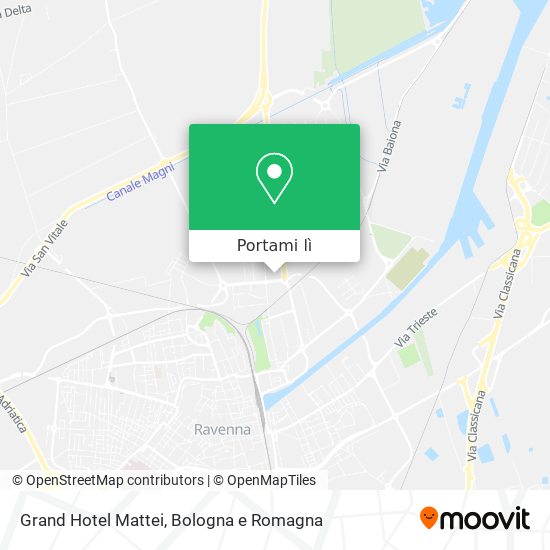 Mappa Grand Hotel Mattei