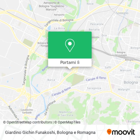 Mappa Giardino Gichin Funakoshi