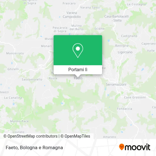 Mappa Faeto