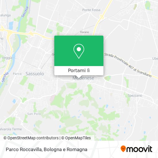 Mappa Parco Roccavilla