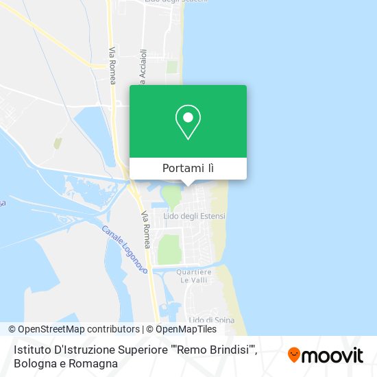 Mappa Istituto D'Istruzione Superiore ""Remo Brindisi""