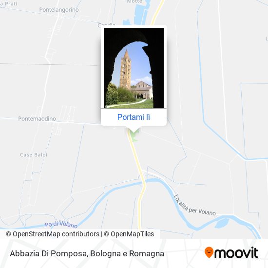 Mappa Abbazia Di Pomposa
