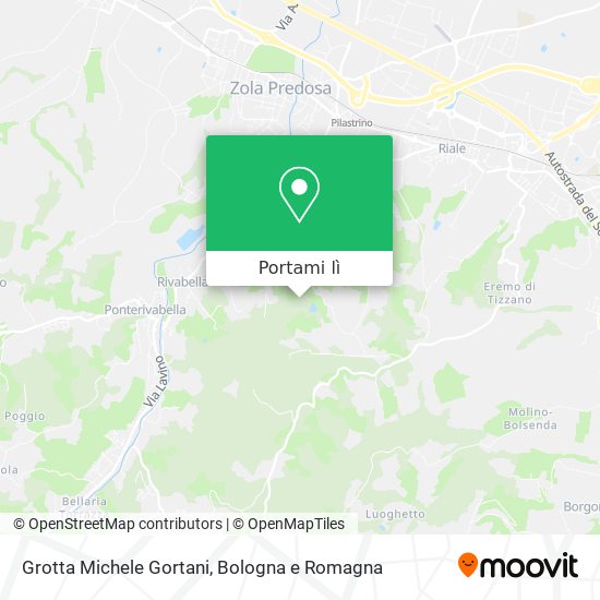 Mappa Grotta Michele Gortani