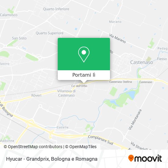 Mappa Hyucar - Grandprix