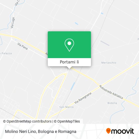 Mappa Molino Neri Lino