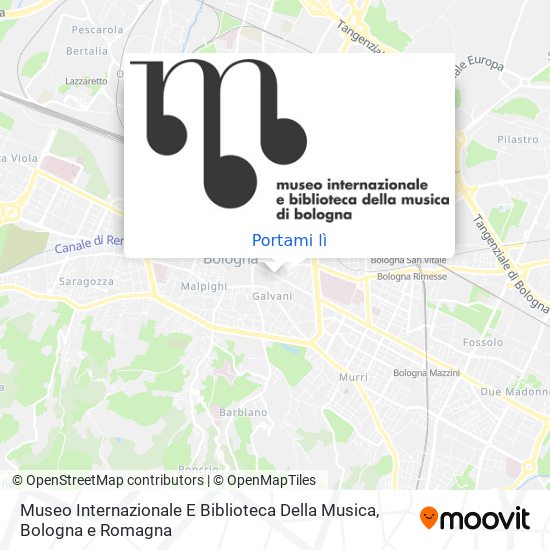 Mappa Museo Internazionale E Biblioteca Della Musica