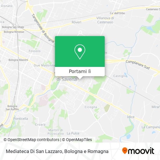 Mappa Mediateca Di San Lazzaro