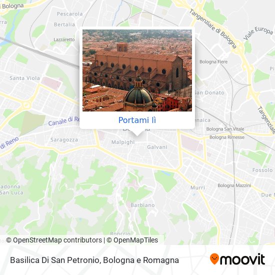 Mappa Basilica Di San Petronio