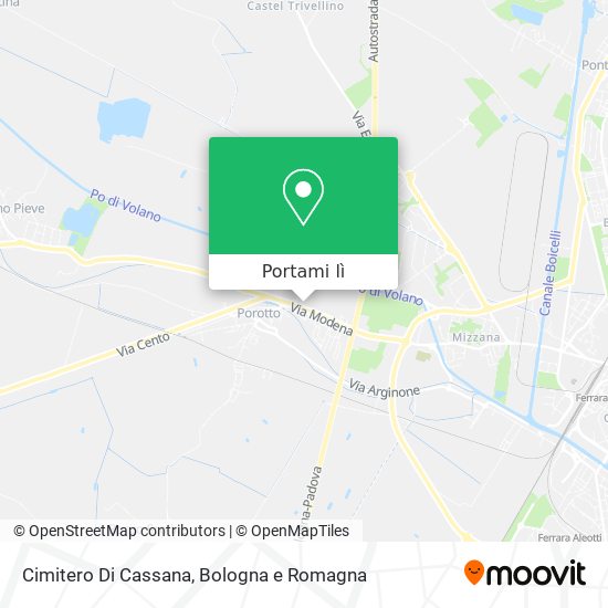 Mappa Cimitero Di Cassana