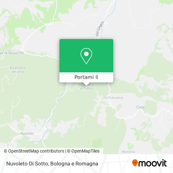Mappa Nuvoleto Di Sotto