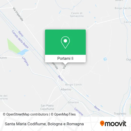 Mappa Santa Maria Codifiume
