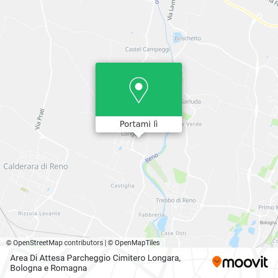 Mappa Area Di Attesa Parcheggio Cimitero Longara