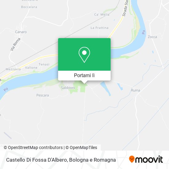 Mappa Castello Di Fossa D'Albero