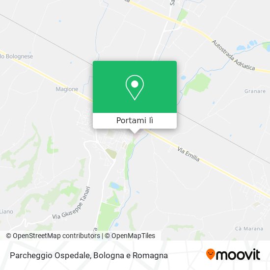 Mappa Parcheggio Ospedale