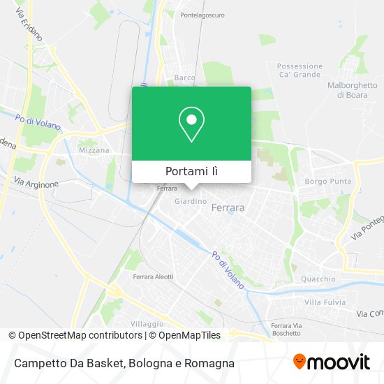Mappa Campetto Da Basket