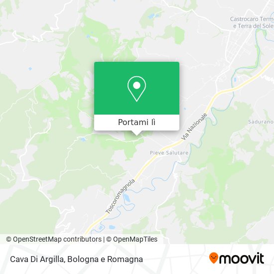 Mappa Cava Di Argilla