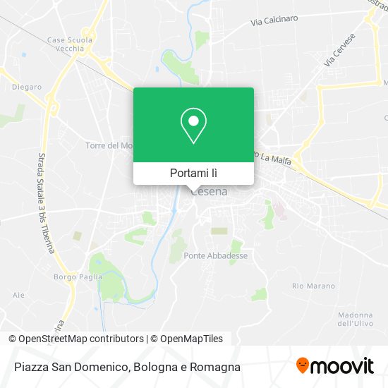Mappa Piazza San Domenico