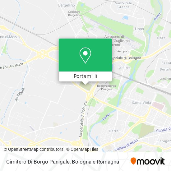Mappa Cimitero Di Borgo Panigale