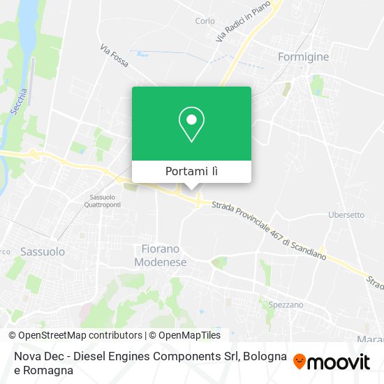 Mappa Nova Dec - Diesel Engines Components Srl
