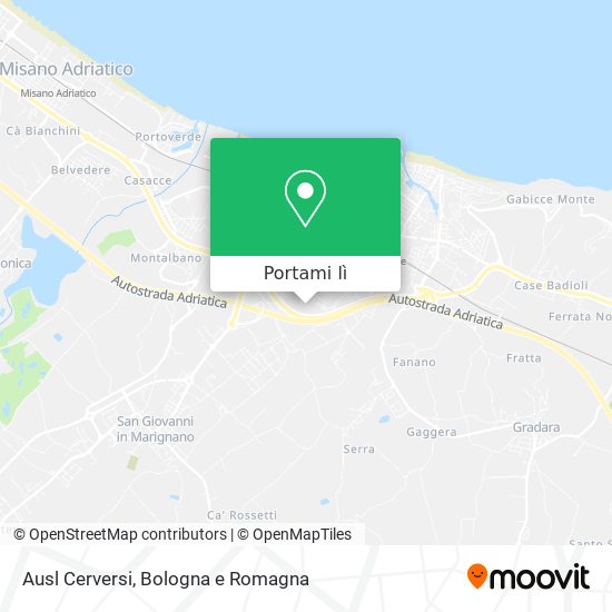 Mappa Ausl Cerversi