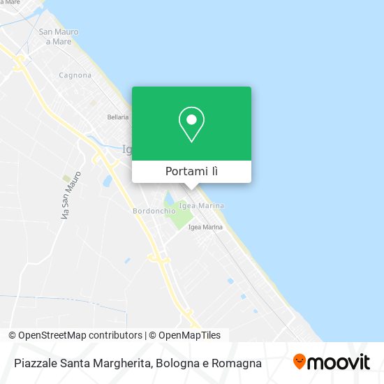 Mappa Piazzale Santa Margherita