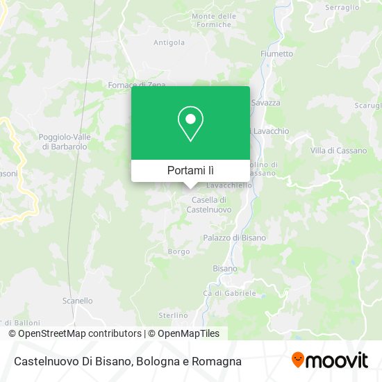 Mappa Castelnuovo Di Bisano