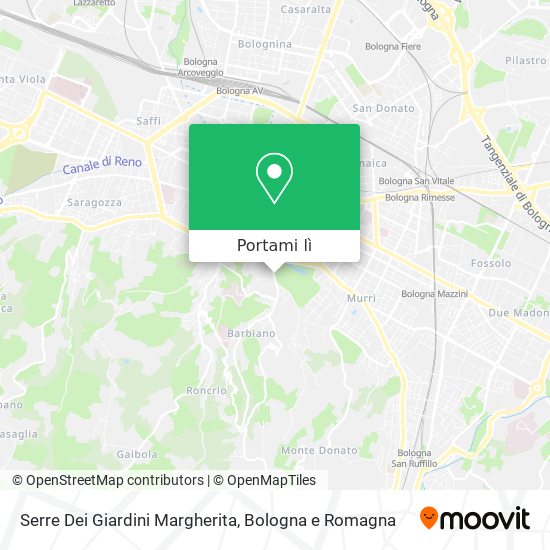 Mappa Serre Dei Giardini Margherita