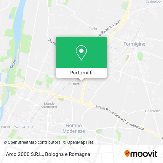 Mappa Arco 2000 S.R.L.