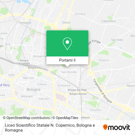 Mappa Liceo Scientifico Statale N. Copernico