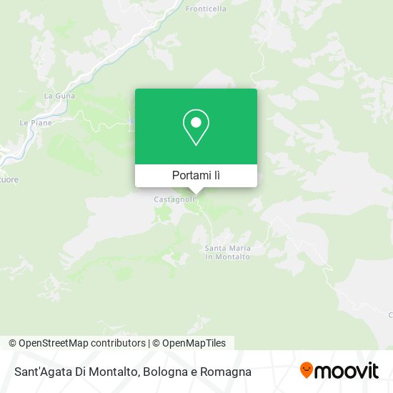 Mappa Sant'Agata Di Montalto