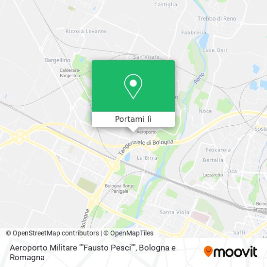 Mappa Aeroporto Militare ""Fausto Pesci""